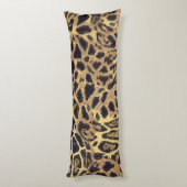 Luipaard Polyester Body Kussen ( 20 "x 54") (Achterkant (Verticaal))