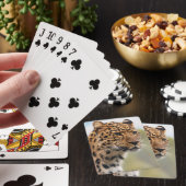Luipaard Portret Pokerkaarten (Insitu)