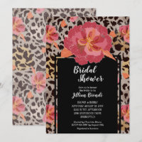 Luipaard Print Bloemen Vrijgezellenfeest