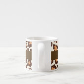 Luipaard Print Bruin Tan Cream Espresso Mok (Achterkant)