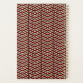 Luipaard Print Chevron Planner (Achterkant)