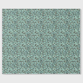 Luipaard print, dierlijk patroon cadeaupapier (Vlak)