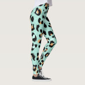 Luipaard print, dierlijk patroon leggings (Rechts)
