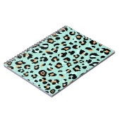 Luipaard print, dierlijk patroon notitieboek (Linkerzijde)