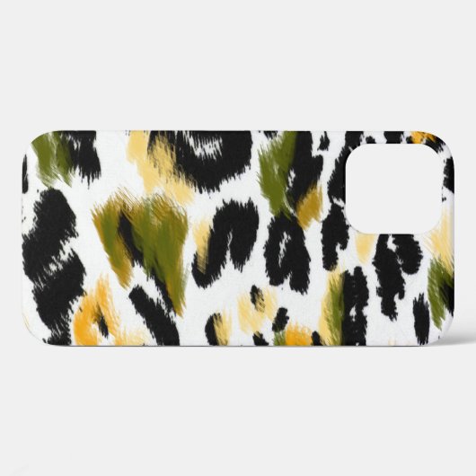 Luipaard print: dierlijke textuur achtergrond Case-Mate iPhone case (Achterkant (horizontaal))