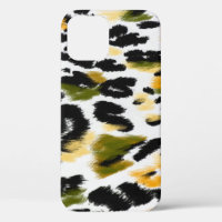 Luipaard print: dierlijke textuur achtergrond