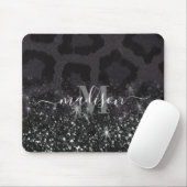 Luipaard Print en Glitter Muismat (Met muis)
