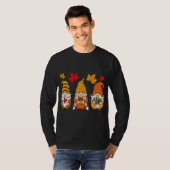 Luipaard Print Gnomen Xmas Grappige Kerstmis Gnome T-shirt (Voorkant volledig)
