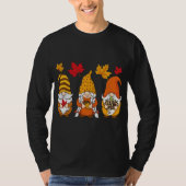 Luipaard Print Gnomen Xmas Grappige Kerstmis Gnome T-shirt (Voorkant)