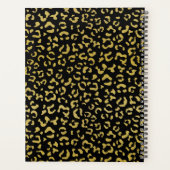 Luipaard Print, Gouden Luipaard, Glitter, Jouw naa Planner (Achterkant)