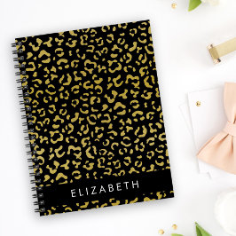 Luipaard Print, Gouden Luipaard, Glitter, Jouw naa Planner
