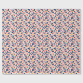 Luipaard print: handgeschilderde waterverf. cadeaupapier (Vlak)