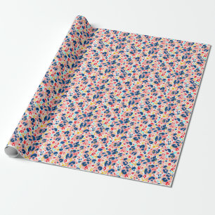 Luipaard print: handgeschilderde waterverf. cadeaupapier