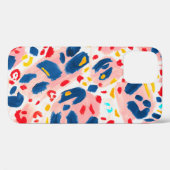 Luipaard print: handgeschilderde waterverf. Case-Mate iPhone case (Achterkant (horizontaal))