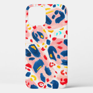 Luipaard print: handgeschilderde waterverf. Case-Mate iPhone case