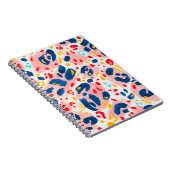 Luipaard print: handgeschilderde waterverf. notitieboek (Rechterzijde)