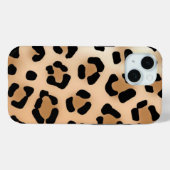 Luipaard Print iPhone 15 Case-Mate iPhone Case (Achterkant (horizontaal))
