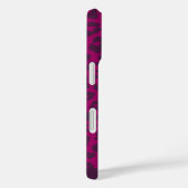 Luipaard print-magenta- Case-Mate iPhone case (Achterkant / Rechts)