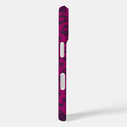 Luipaard print-magenta- Case-Mate iPhone case (Achterkant / Rechts)