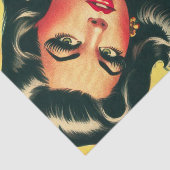 luipaard print meisje tissuepapier (Detail)