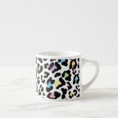 Luipaard Print Multi kleuren Espresso Kop (Rechts)