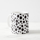 Luipaard Print naadloos ontwerp Koffiemok (Voorkant links)