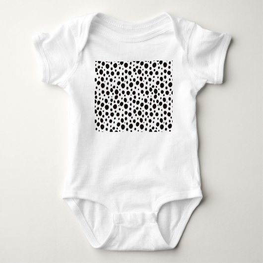 Luipaard Print naadloos ontwerp Romper (Voorkant)
