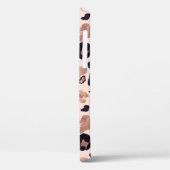 Luipaard print, naadloze, beige achtergrond. Case-Mate iPhone case (Achterkant / Links)