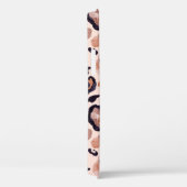 Luipaard print, naadloze, beige achtergrond. Case-Mate iPhone case (Achterkant / Rechts)