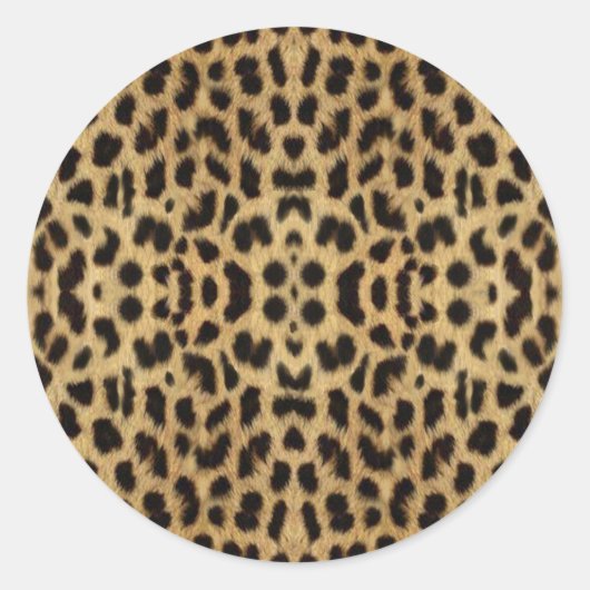 Luipaard print Stickers (Voorkant)