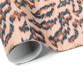 Luipaard Print: Textiel naadloos ontwerp. Cadeaupapier (Rol Hoek)