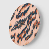 Luipaard Print: Textiel naadloos ontwerp. Grote Klok (Hoek)