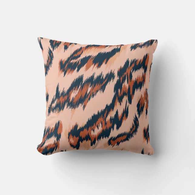 Luipaard Print: Textiel naadloos ontwerp. Kussen (Voorkant)