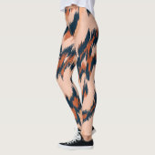 Luipaard Print: Textiel naadloos ontwerp. Leggings (Links)