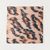 Luipaard Print: Textiel naadloos ontwerp. Wandkleed (Voorkant (horizontaal))