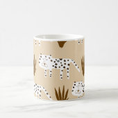 Luipaard print: Tijdloos patroon. Koffiemok (Center)