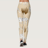 Luipaard print: Tijdloos patroon. Leggings (Achterkant)