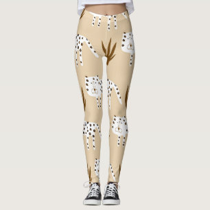 Luipaard print: Tijdloos patroon. Leggings