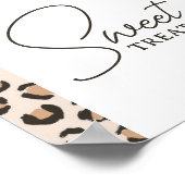 Luipaard Print Verjaardagsfeestje Sweet Treats Tek (Hoek)