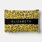 Luipaard Print, Vlekken, Gele Luipaard, Jouw naam Etui (Voorkant)