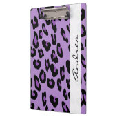 Luipaard Print, Vlekken, Paarse luipaard, Jouw naa Klembord (Links)