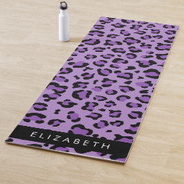 Luipaard Print, Vlekken, Paarse luipaard, Jouw naa Yogamat