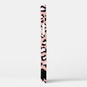 Luipaard Print, Vlekken, Roze Luipaard, Jouw naam Case-Mate iPhone Case (Achterkant / Rechts)