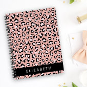 Luipaard Print, Vlekken, Roze Luipaard, Jouw naam Planner