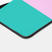 Luipaard Print, Zebraprint, Blauw, Jouw naam Bureaumat (Hoek)