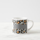 Luipaard Print Zwart Sinaasappel Grijs Espresso Mo Kop (Rechts)