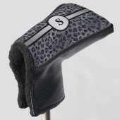 Luipaard Putter Golf Head Cover (3/4 voorkant)
