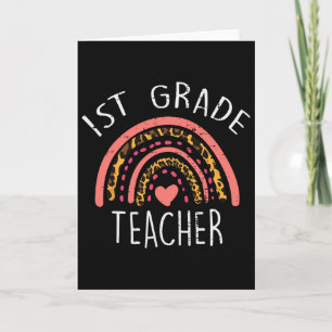 Luipaard Regenboog 1e klas leraar eerste schooldag Kaart
