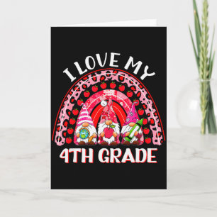 Luipaard Regenboog Ik Hou Van Mijn 4e Klas Gnome L Kaart