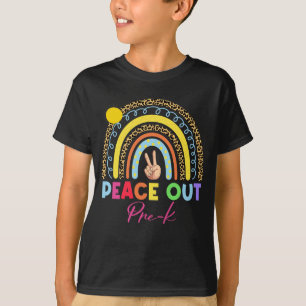 Luipaard Regenboog Vreedzaam Uit Voorafgaand aan d T-shirt